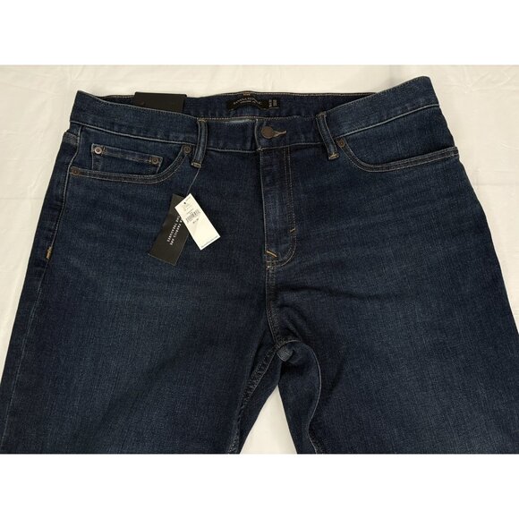 NWT Banana Republic Rapid Movement Denim Men’s 35x32 Straight Leg Stretch - Picture 2 of 12